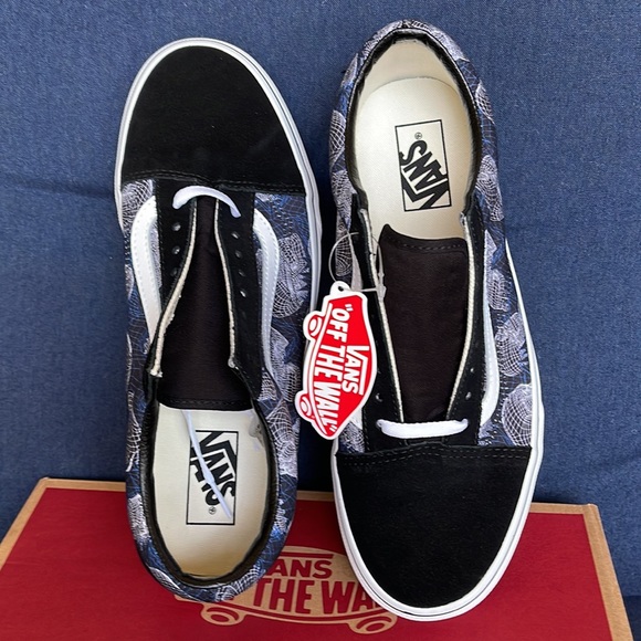 Vans Old Skool Wireframe Skulls Black True White WMNS - Picture 13 of 16